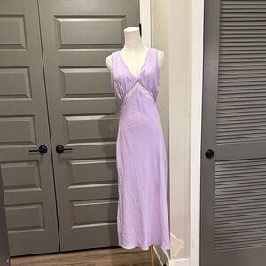 Wild Fable Lavender Cutout Dress